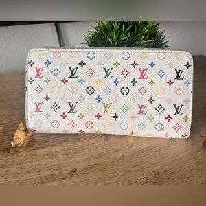 Louis Vuitton Multicolor Zippy Wallet